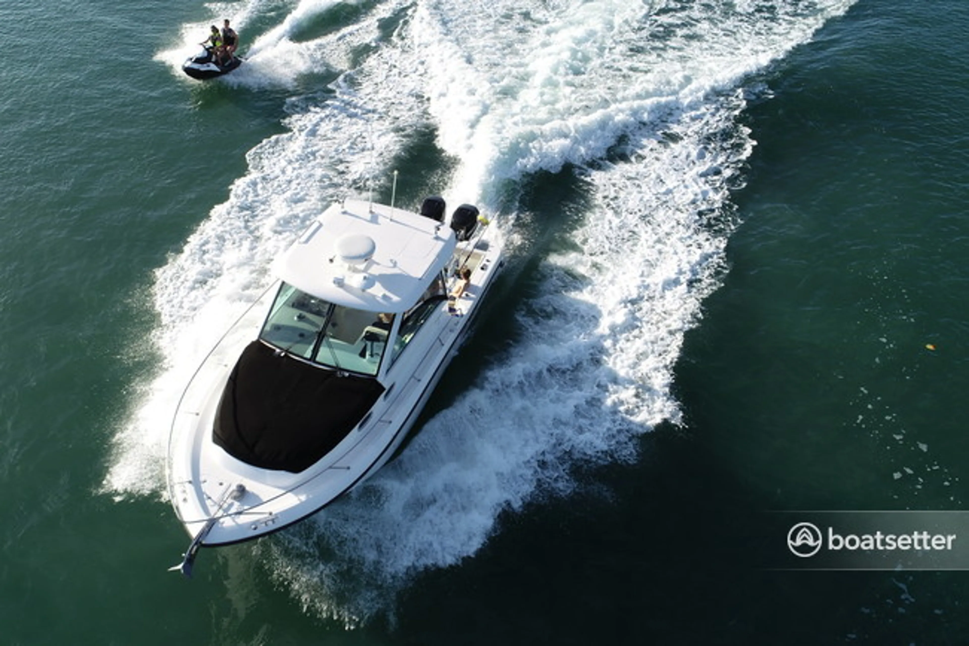 Rent a Boston Whaler 315 Conquest Pilothouse w/2250CXL Verado in