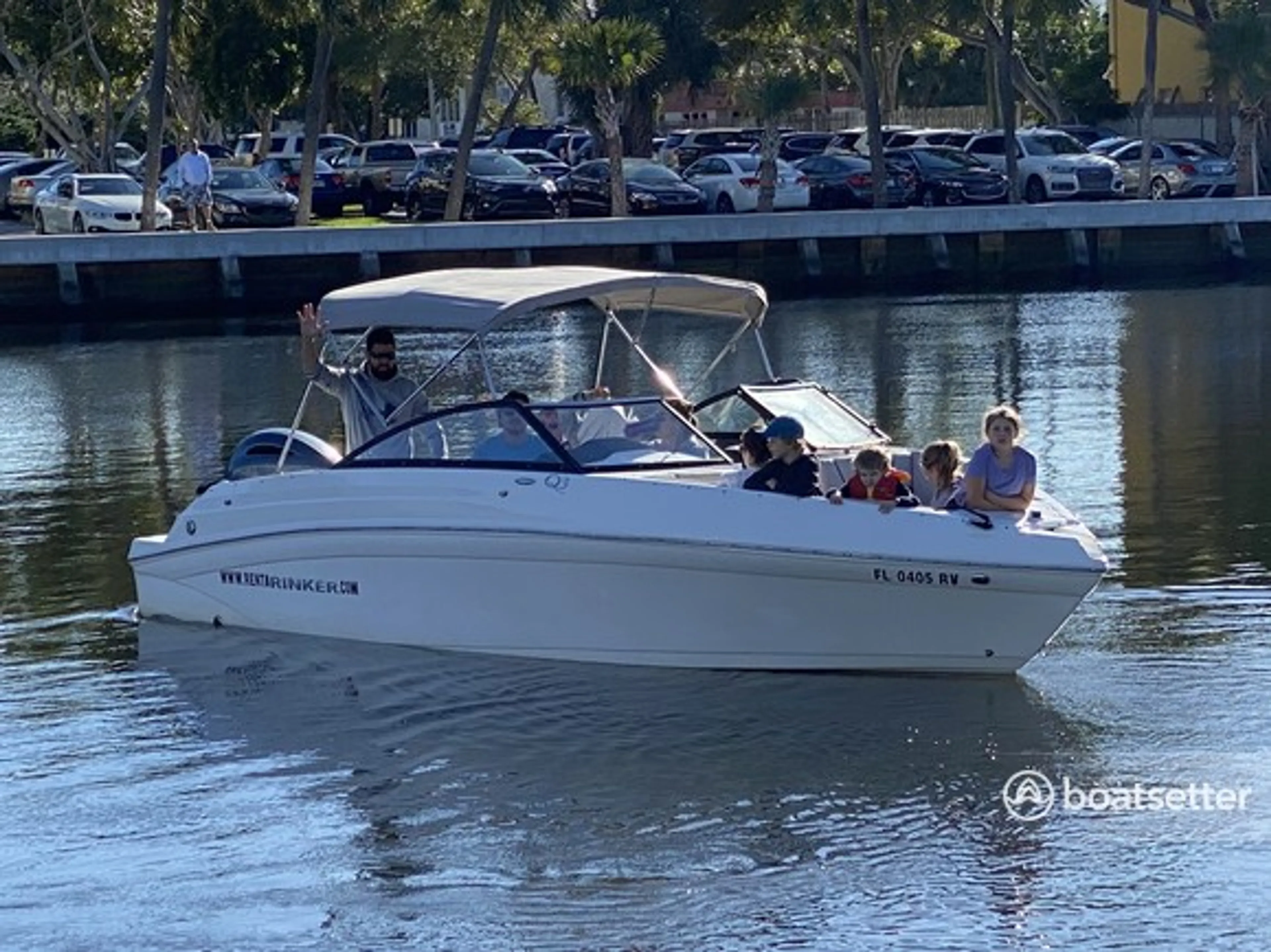 Rent a Rinker Boats Q3 in Fort Lauderdale, FL on Boatsetter